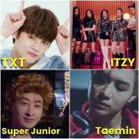 #88 TXT, ITZY, TAEMIN, SUPER JUNIOR
