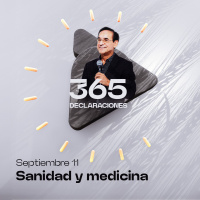Declaración del día - Sanidad y medicina - Septiembre 11