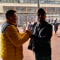 Un buñuelo de cumpleaños