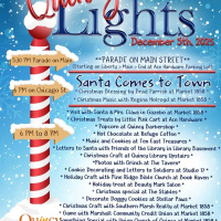 Marilyn Ostrander-Jeanne Crews-Quincy Steam Train Stop  Shop--Quincy Lights 11-26-25