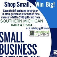 Erin Veysey-Coldwater Small Business Saturday Effort 11-26-25