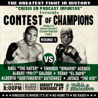 Crisis en podcast infinitos: Contest of Champions. Round 1