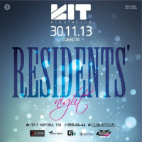 DJ SLINKIN - LIVE @ KIT, RESIDENTS NIGHT 30.11.13
