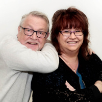 Förmiddag med Anneli och Stefan Hanberg.