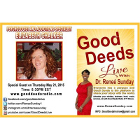 Psychologist  Addictions Specialist Elizabeth Chalker stops by Good Deeds