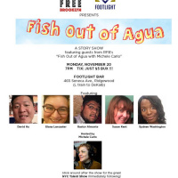 Ep. 55: “Fish Out Of Agua with Michele Carlo” Holiday Special (part 1)—feat. David Hu, Susan Kent  Sydnee Washington