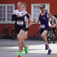 Helene Svane: Mor til en 1-årig, fuldtidsarbejdende, løber 32 min på 10 km og træner 40 km om ugen