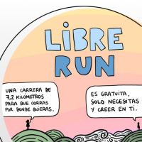 11x5 72 Kilos, el éxito de un dibujante runner en Instagram