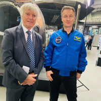 Astronauten früher und heute: Ulf Merbold spricht mit Matthias Maurer