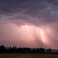 Richtiges Verhalten bei Gewitter