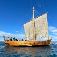 Forscherteam aus Trier sticht mit dem Römerschiff „Bissula“ in See