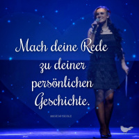 Mach deine Rede zu deiner persönlichen Geschichte. | KARiSMA impuls 80