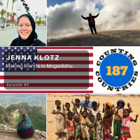 Jenna Klotz … making friends in Mogadishu