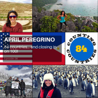 April Peregrino - 84 countries … and closing in on 100!