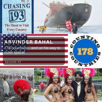 Arvinder Bahal - 178 countries ... and on his way to outer space!