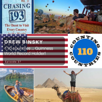 Drew Binsky - 110 countries ...  Guinness World Record Holder!
