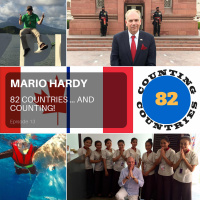 Mario Hardy - 82 countries ... and counting!
