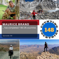 Maurice Brand … has completed 148 UN countries