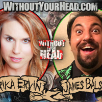 Erika Ervin aka Amazon Eve of American Horror Story Freak Show amp Chimera and James Balsamo of The Litch