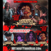 Bob Elmore of Texas Chainsaw Massacre 2 and the cast of Clickbait