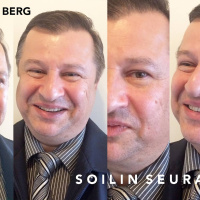 Soilin seurassa huonompiosaisten romanien auttamiselle omistautunut Olli Berg