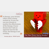 How Dreams Change When Undergoing Therapy