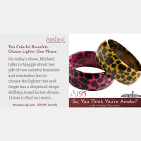 Two Colorful Bracelets - Choose Lighter One Please