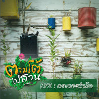 ตามโต้ไปสวน EP2 : กระถางทำมือ