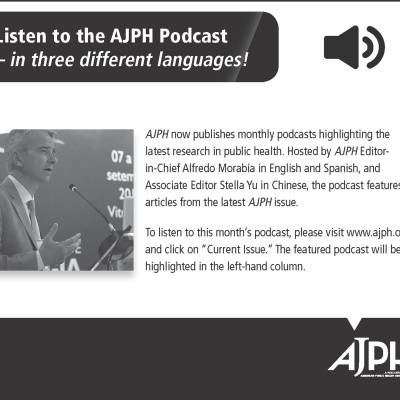 American Journal Of Public Health Podcast