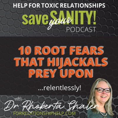 Save Your Sanity: Help For Toxic Relationships