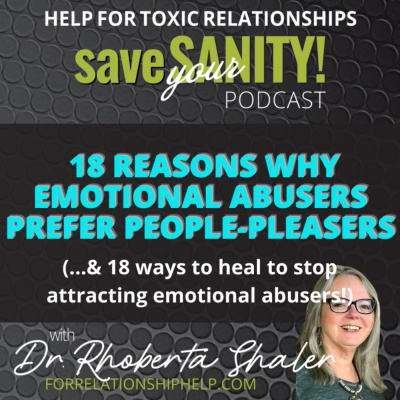 Save Your Sanity: Help For Toxic Relationships
