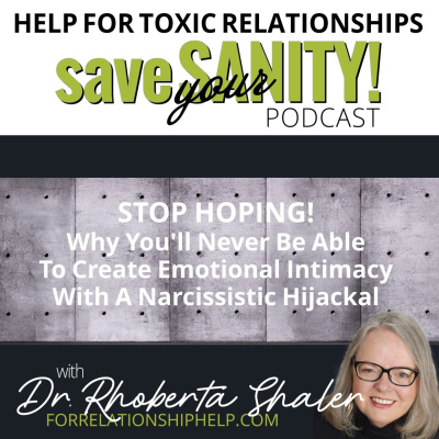 Save Your Sanity: Help For Toxic Relationships