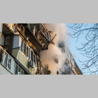 Missili e droni su Kyiv