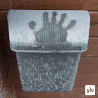 Blomis teki lumienkelin eteiseen