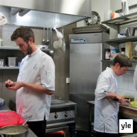 Huippuravintolan keittiössä