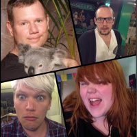 I rymden är det mörkt och då blir jag rädd!