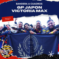 F1 Bander a Cuadros 7x17 GP Japon - Red Bull campeón de constructores