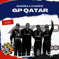 F1 Bandera a Cuadros 5x30 - GP Qatar 2021 - Hammer time