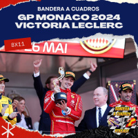 BAC 8X11 GP Monaco - Leclerc es profeta en su tierra