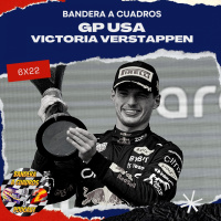 F1 Bandera a Cuadros 6x22 GP USA Victoria de Verstappen