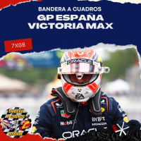 F1 Bandera a Cuadros 7X08 GP España - Max, Mercedes y todos los demás