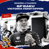F1 Bandera a Cuadros 6x11 GP Baku 2022 F1 Victoria de Verstappen