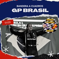 F1 Bandera a Cuadros 5x29 - GP Brasil Hamilton emula a Ayrton Senna