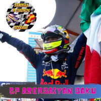 F1 Bandera a Cuadros 5x12 - GP Azerbaiyan Baku 2021