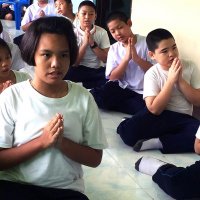 Så är det att gå i skolan i Thailand 