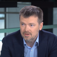 Boso valandoje Kęstutis Gečas is Saulius Jovaišas