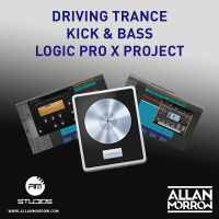 Allan Morrow - Driving Kick  Bass Template [Logic Pro X] Preview *** OUT NOW ***
