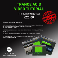 Allan Morrow - Trance Acid Video Tutorial [Preview] (Video 1 hour 40 minutes)