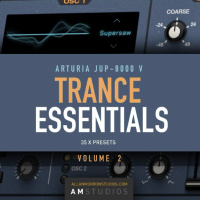 Arturia JUP-8000 V - Trance Essentials Volume 2 Soundbank/Presets