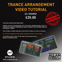 Allan Morrow / AM Studios - Trance Arrangement Video Tutorial (2 hours)[Sample]